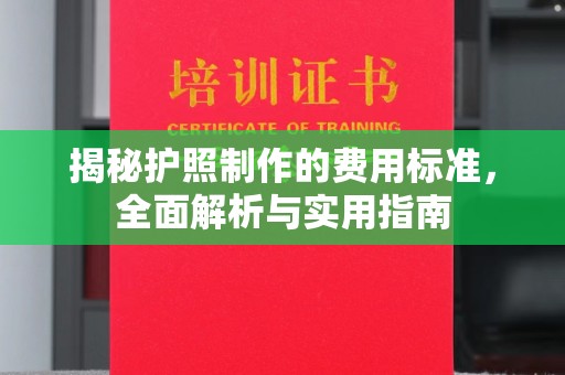 阿城揭秘护照制作的费用标准，全面解析与实用指南